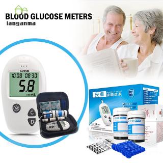 Blood Glucose Meter Monitoring System Machine Tester Portable Test Sugar Diabetes