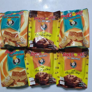 Pack of 6 | Awesome | Brownies & Caramel 100g (1)