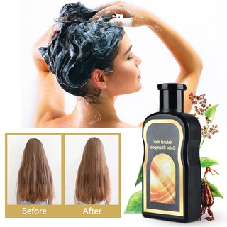 Black hair shampoo natural Polygonum multiflorum anti-dandruff moisturizing anti-hair loss shampoo