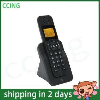 CCing Home Office Expandable Cordless Telephone Hands‑Free Call with Caller ID US Plug 100‑240V
