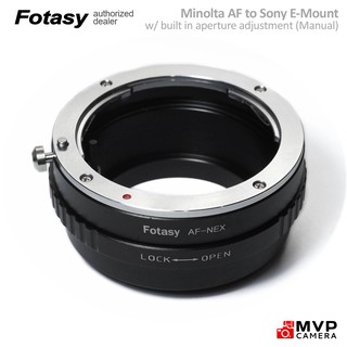 Sony Alpha Minolta AF to Sony Emount Adapter FOTASY US Brand MVP CAMERA