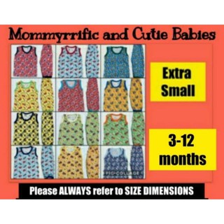 Sleeveless Pajama Terno for Boys (3-12 months)