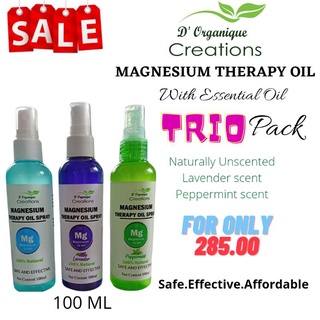 【Spot goods】✿☈◇MAGNESIUM THERAPY OIL SPRAY 100ML (TRIO PACK)