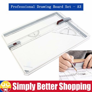 A3 Drawing Board Table Parallel Motion Adjustable Angle Architectural Art Drawing Tool (1)