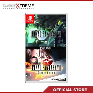 Final Fantasy VII and Final Fantasy VIII Remastered Twin Pack -Nintendo Switch [Asian]