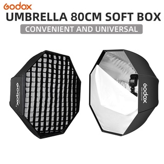 Godox soft box 80/90/95/120cm Octagon Umbrella Softbox Brolly Reflector for Studio Studio Flash Speedlite