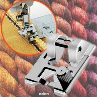 DIY Portable Stainless Steel Knitting Easy Install Sewing Machine Parts Sequin Braiding Presser Foot