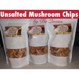 Unsalted Mushroom Chicharon by DQ (Baked-Like Healthy Chips)
