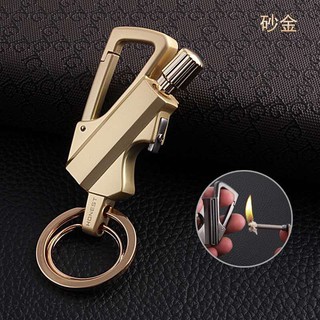 bottle ♧lighter matches zippo style multi function metal keychain bottle collectible lighter✿ (2)