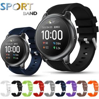 Silicone Watchband Strap for Xiaomi Haylou Solar LS05 Band Sport Replacement Wristband Bracelet