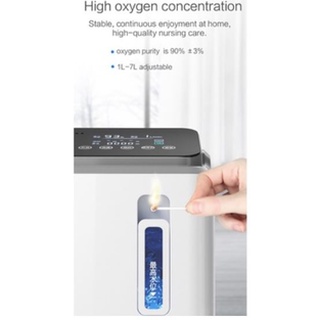 BINONDO BODEGA Oxygen Concentrator 1-7L Oxygen Concentrator Machine Portable Generator Remote