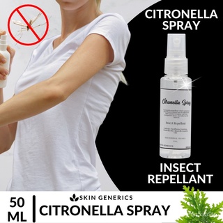 [ CITRONELLA SPRAY ] Skin Generics Organic Citronella Spray Insect Repellant Spray Anti Mosquito Bug