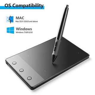 ☞Huion H420 Digital Graphic Tablet USB Signature Pad with Wireless Drawing Pen