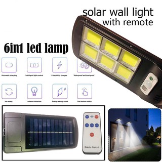Zuleet# solar induction street lamp 130W 6in1 led night light with remote support (1)