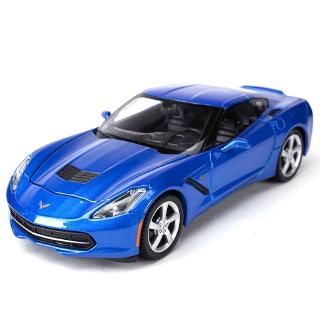 Maisto 1:24 2014 Chevrolet Corvette Stingray Sports Car Static Die Cast Vehicles Collectible Model Car Toys
