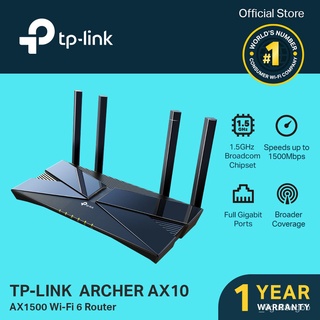 TP-Link Archer AX10 AX1500 Wi-Fi 6 Gigabit Router WiFi 6 WiFi Router Wireless Router TP LINK T
