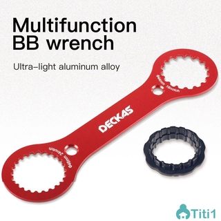 【Fast Shipping 】 Aluminum alloy shaft wrench tool DUB/TL-FC32 25 24 multi-function BB wrench tool