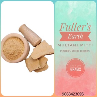 Fuller's Earth / Multani Mitti Clay Mask [ Powder / Chunks ]