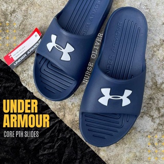 UNDER ARMOUR CORE PTH Slides / Sandals / Slippers - Navy