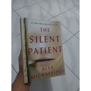The Silent Patient by Alex Michaelides A5 Book Paper for Adult
