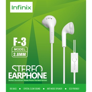 Infinix Headset Wired Magnetic Earphone 3.5mm Bass Subwoofer Stereo Headphone In-Ear Earbuds (1)