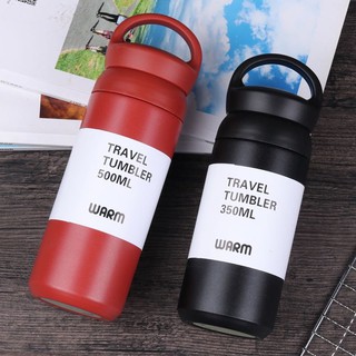 350/450ML Japanese Style Coffee Mug Tumbler 304 Stainless Steel Cold And Hot With Hand Carry COD