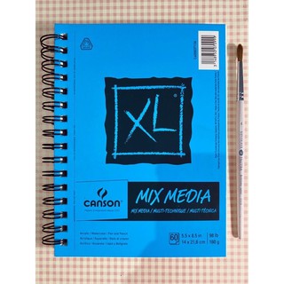 Canson XL Series Mix Paper Pad, 98 Pound, 60 Sheets (3)