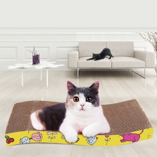 Big Pet Cat Scratching Corrugated Board Grinding Claw Plate Catnip Paper Pad Climbing Frame Scraper Mat Cat Toy Scratching