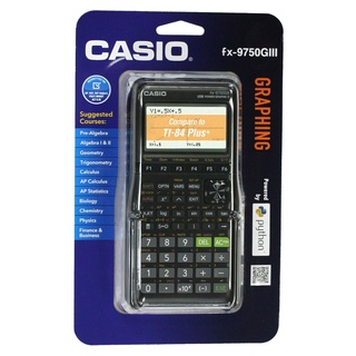 Casio fx-9750GIII USB Power Graphic 3 ( Black ) - Graphic Calculator