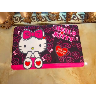 hello kitty heart heart doormat 40*60cm
