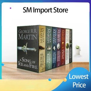 A Game of Thrones, 7-Book Boxed Set – Export Edition (Paperback) by George R. R. Martin Send the map (1)