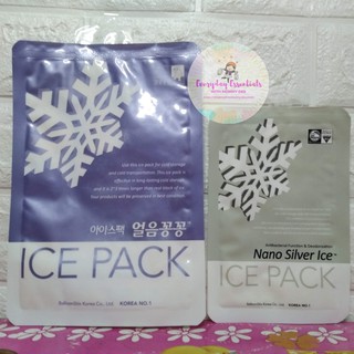 LOWEST IN SHOPEE Authentic From Korea Antibacterial Reusable Nano Silver Gel Ice Pack for Breastmilk
