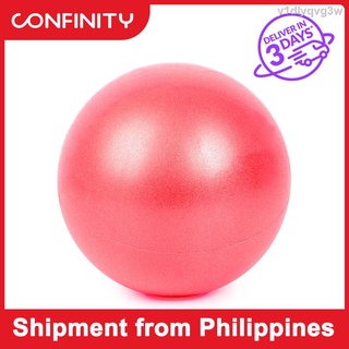 ✵℡CONFINITY 25cm Yoga Ball Anti-burst Thick Stability Ball Mini Pilates Barre Physical Ball