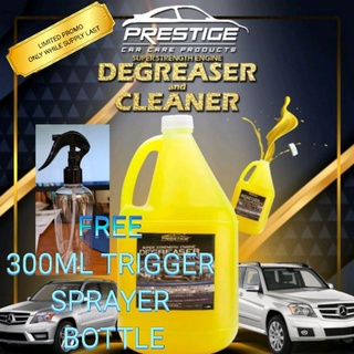 ✑✻☈Prestige Engine Degreaser and Cleaner 1 GALLON FREE 300ML Trig Sprayer