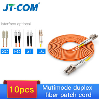 10pcs 1Gb OM2 LC-LC Fiber Cable Multimode Duplex 2.0 3.0mmFiber Optic Patch Cord LC-FC LC-SC LC-ST Multimode Simplex Fiber Cable