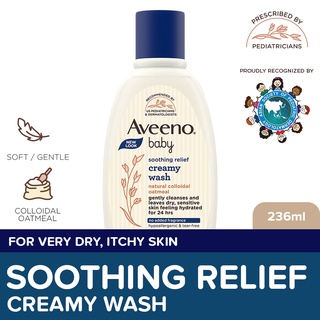 Aveeno Baby Soothing Relief Creamy Wash 236ml (1)