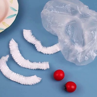 ๑۞Kitchen Plastic Film Preservation Disposable Food Preservation Cover Stretching Cover Elastic Adju