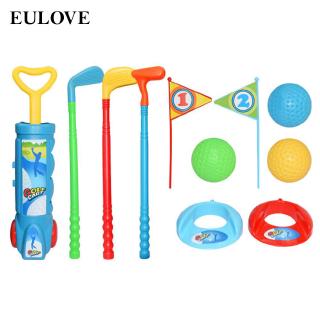 eulove Kids Plastic Golf Training Set Exercise Toy Parent Child For Outdoor Sports Fitness Latest (1)