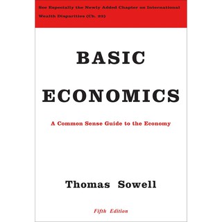 Basic Book Economics A Common Sense Guide to the Economy by Thomas Sowell