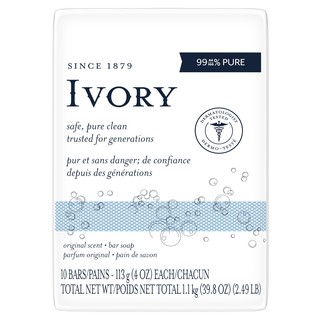 Ivory Bar Original 10-4.0oz