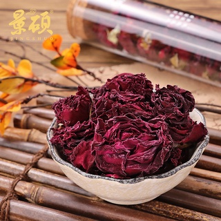 №☸✙Rose tea big flower super double petal dry rose Pingyin rose tea big corolla soaked in water rose