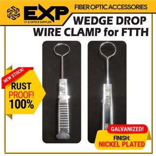 Wedge Drop Wire Clamp for FTTH