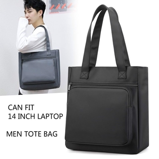 Japan Fashion Tote&Shoulder Bag Nylon Waterproof Big Capacity Men Shoulder Bag Tote Bag Briefcase fo (1)