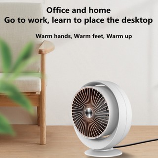 Mini Portable Electric Space Heater Cute Room Office Heating Warm Fan (5)