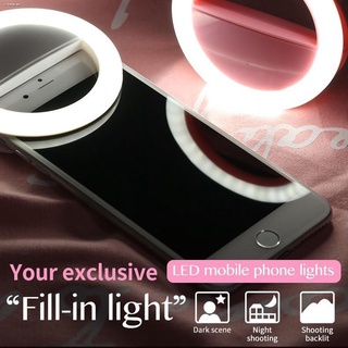 flash light LED Ring Light▬✵100% Original Lucky RK-12 Selfie LED Ring Light Rechargeable Clip-on Adj (7)