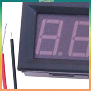 [CHIWANJI1] 1Pcs Mini Digital Voltmeter Tester Usage Monitor DC 0-100V Voltage Meter for Car