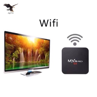 Agila TV Box MXQ Pro TV Box 4K 5G Android TV Box 4G+32G Smart TV Box With Keyboardmat