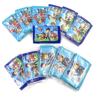 12pcs paw patrol wallet for games prizes giveaways birthday partyneeds alehuangpartyneeds