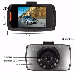【Ready Stock】☏❈❁【COD】2.5 Inch LCD 1080P Car DVR Camera Dash Cam Video Recorder G-sensor Night Vision (6)