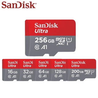 【Fast Delivery】sandisk memory cardSanDisk Micro SD Card 128GB 64GB 32GB 16GB TF Card Red Memory Card (1)
